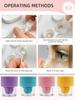 Small Portable Manual Rotary Contact Lens Cleaner, Contact Cleaning Box, Container Soaking Tool (4 Colors Available)
