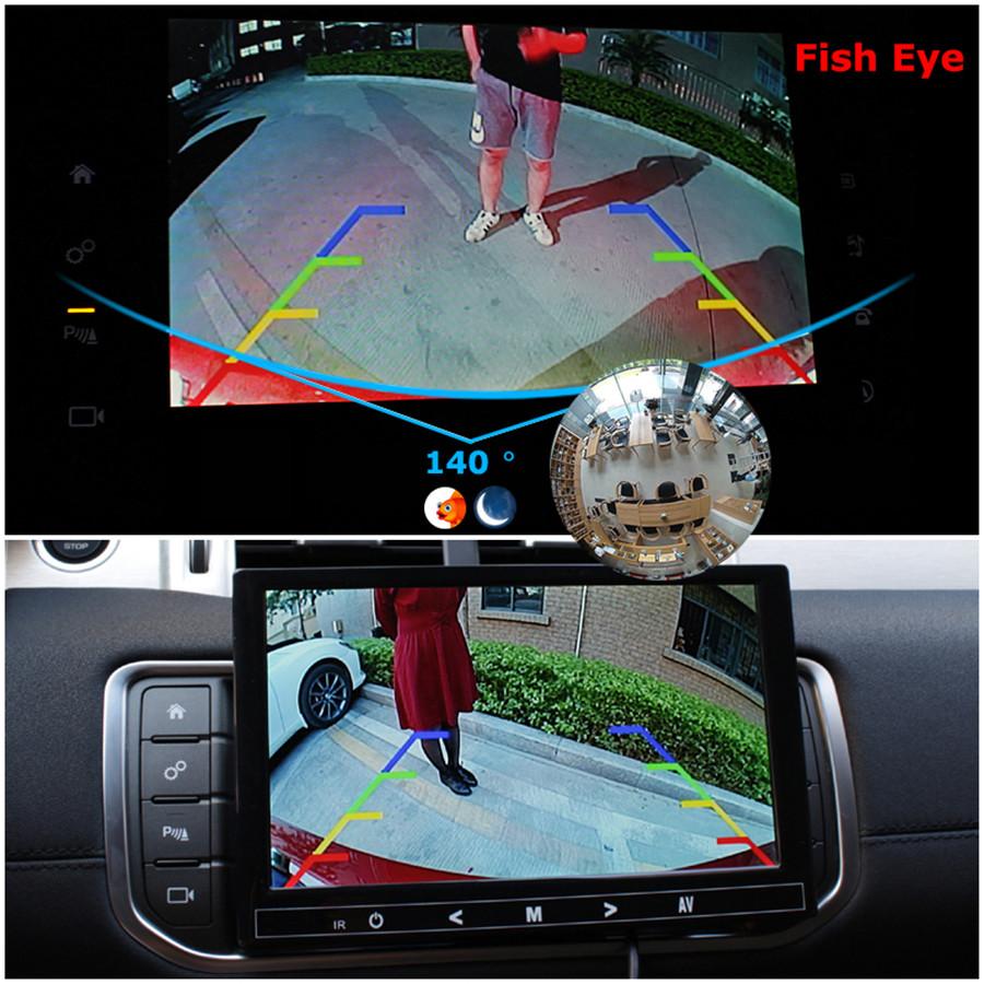 AHD 720P NTSC Car Rear View Reverse Backup Camera Fish Eye Parking Assistance