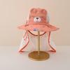 Kids Summer Mesh Sun Hat, Breathable Wide Brim Neck Protection Shawl Hat for Boys Girls