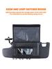 Savadicar Tactical Sun Visor Visor Storage Cover for Jeep Wrangler JK JL Gladiator JT Interior Storage 1 Piece Organizer/Front 2007-2023 &