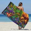 Strandtuch mit Galaxie-Print - Weiches, saugfähiges Handtuch für Weltraumliebhaber, lebendiges und einzigartiges Design für den täglichen Gebrauch und Komfort