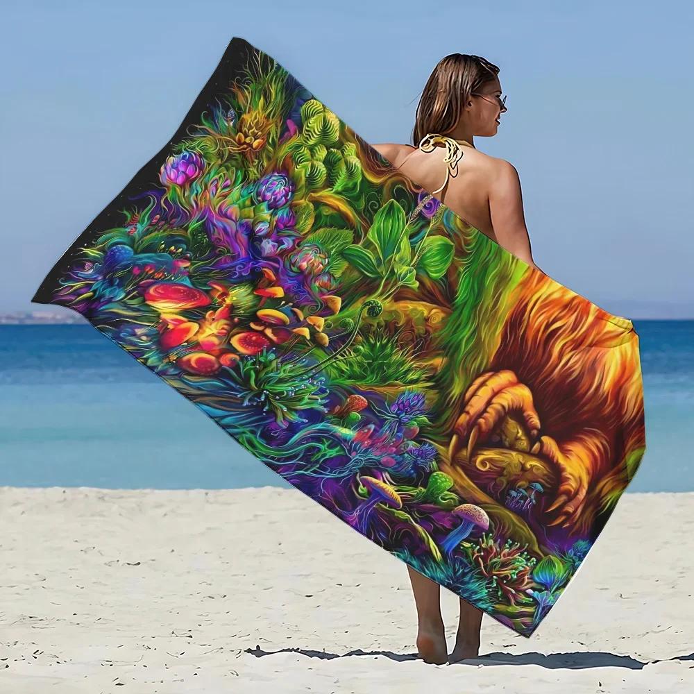 Strandtuch mit Galaxie-Print - Weiches, saugfähiges Handtuch für Weltraumliebhaber, lebendiges und einzigartiges Design für den täglichen Gebrauch und Komfort