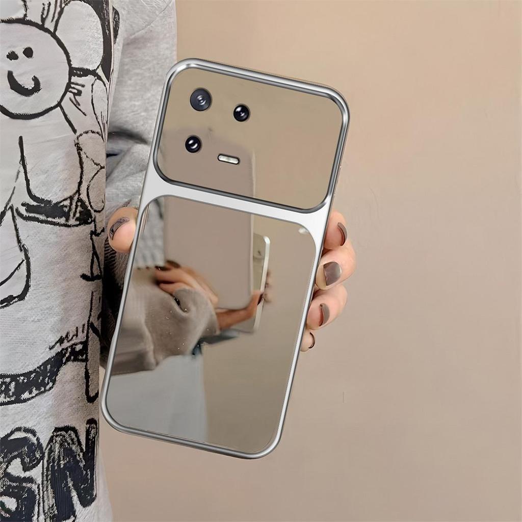 Case for Xiaomi 13 Pro,13 Trending Big Window Cover Mirror Phone Casing