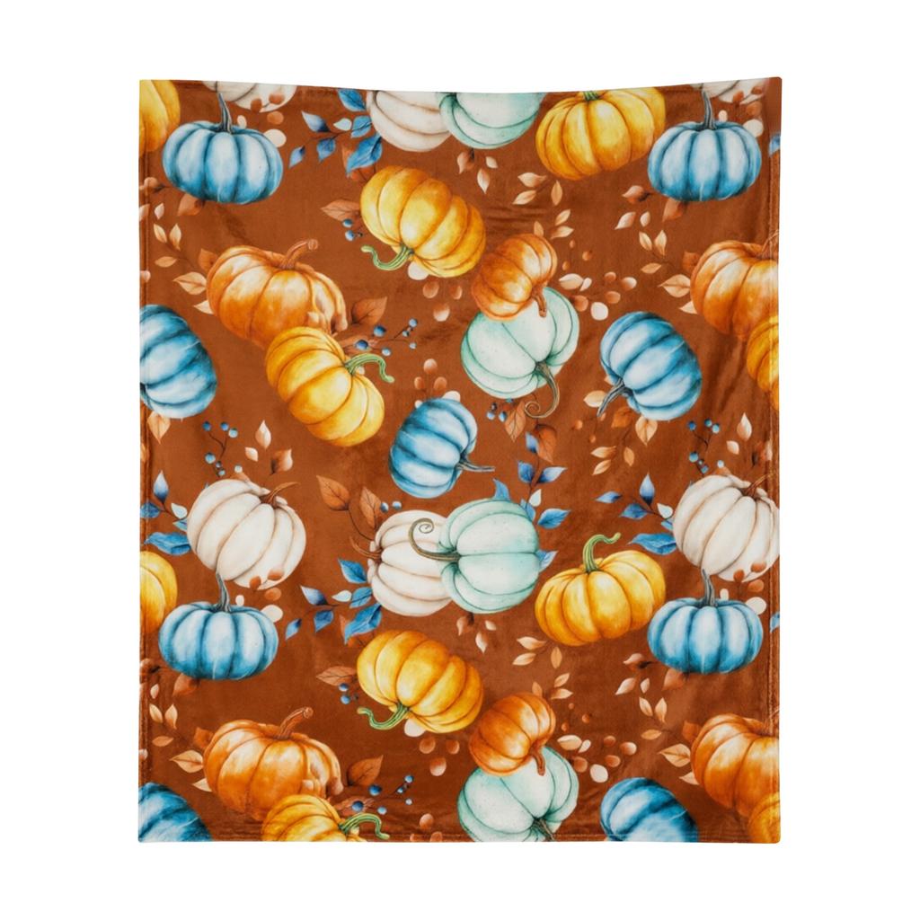 Soft Throw Blanket for Fall Halloween Thanksgiving, Cozy Decorative Plush 70 Cm