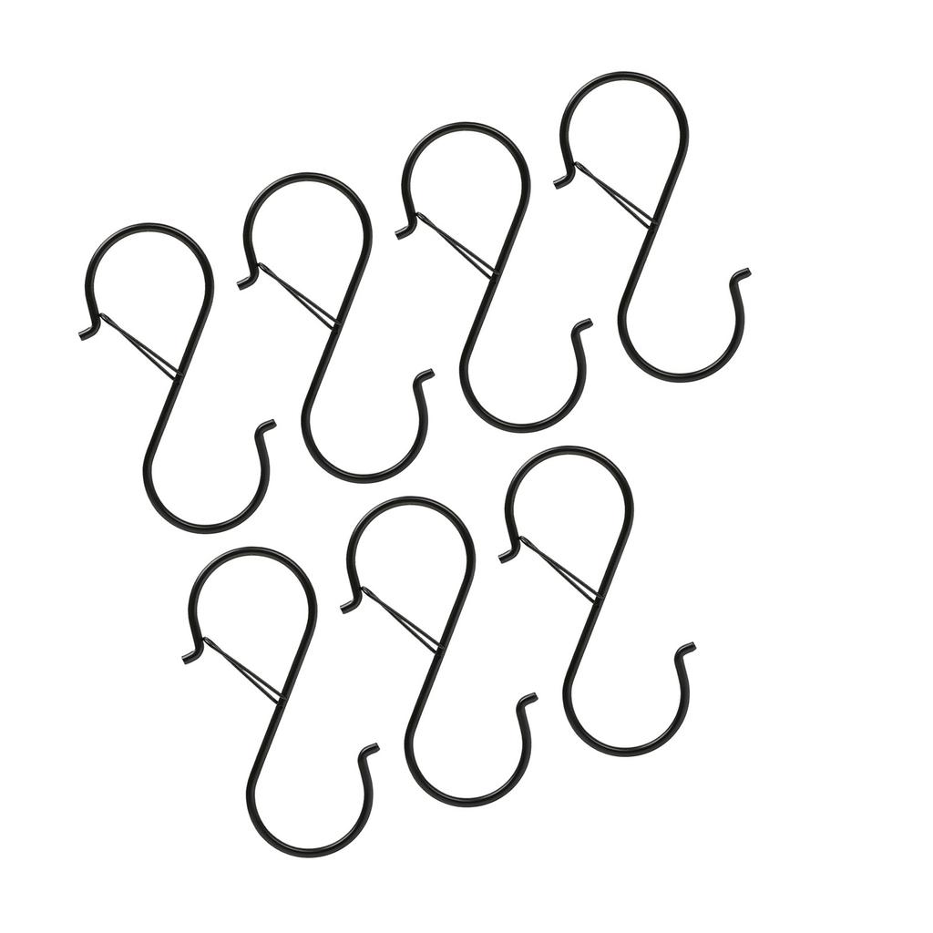 S Hooks Metal Hangers for Hanging Kitchenware Pots Pans Clothes 7pcs