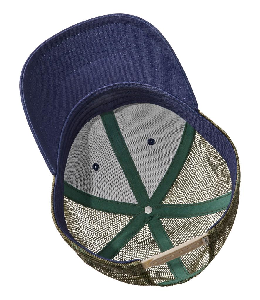 L.L.Bean Men's Trucker Hat, One Size Fits All, Carbon Navy Ascent, Multicolor, 1000294004
