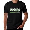 Eugene Or City Stripes Tshirt Soft Durable Cotton Tshirt