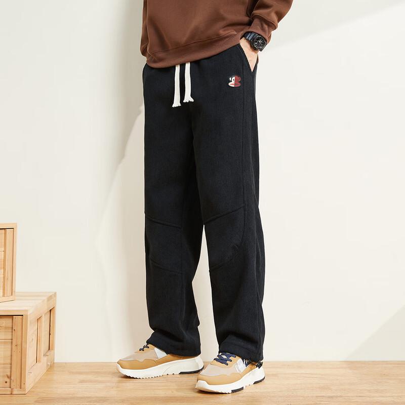 paul frank Men's Winter Corduroy Fleece-Lined Casual Pants