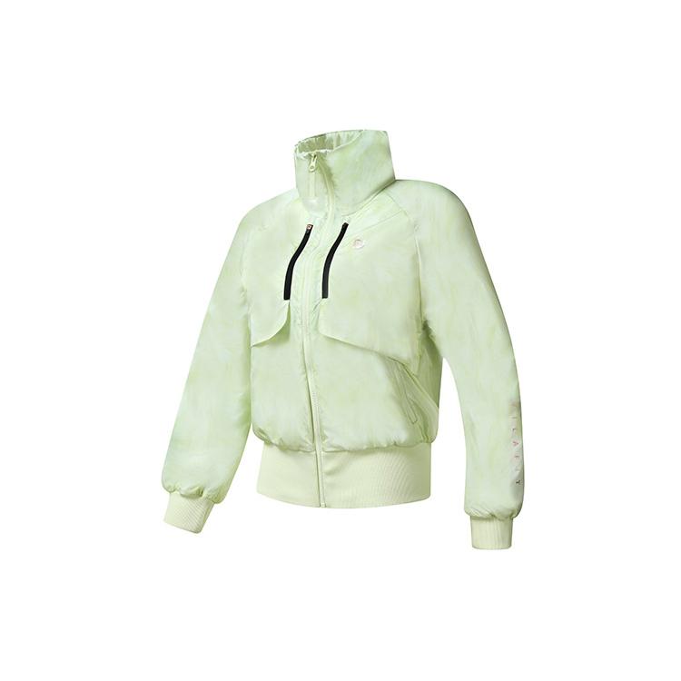 New FILA Athletics Puffer Jacket Women's All Over Print A11W241927F-ZA