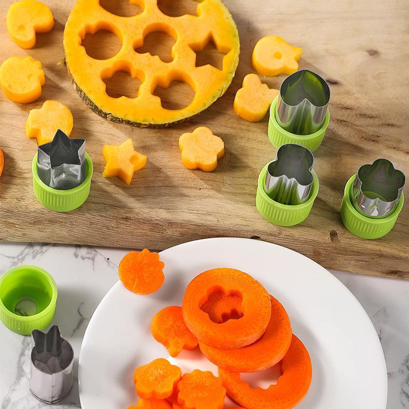 5-Piece Baby Food and Cookie Mold Set