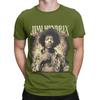 Blues Rock Jimi Rocker Hendrixs Funny Graphic 100 Cotton TShirt Jimi Rocker Hendrixs Tees Tops For Unisex