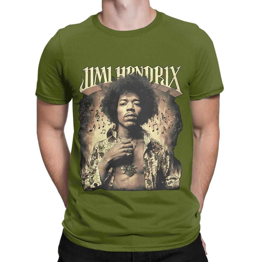 Blues Rock Jimi Rocker Hendrixs Funny Graphic 100 Cotton TShirt Jimi Rocker Hendrixs Tees Tops For Unisex