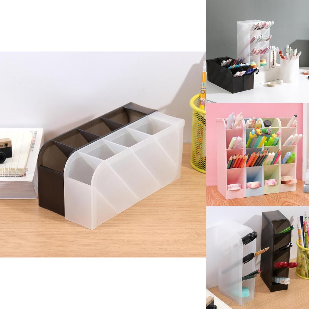 Eleganter Schräg-Einsatz Stifthalter Schreibtisch-Organizer Für Stilvolle Schreibtisch-Schreibwarenaufbewahrung