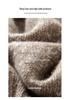 Women's Korean Style Floral Yarn Cashmere Sweater - Autumn/Winter Half-High Collar Loose Slimming Pullover