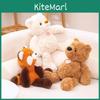 Entzückendes Fauler Bär Waschbär Plüschtier Weiches Stofftier Puppe Für Mädchen Geschenk 35cm 45cm
