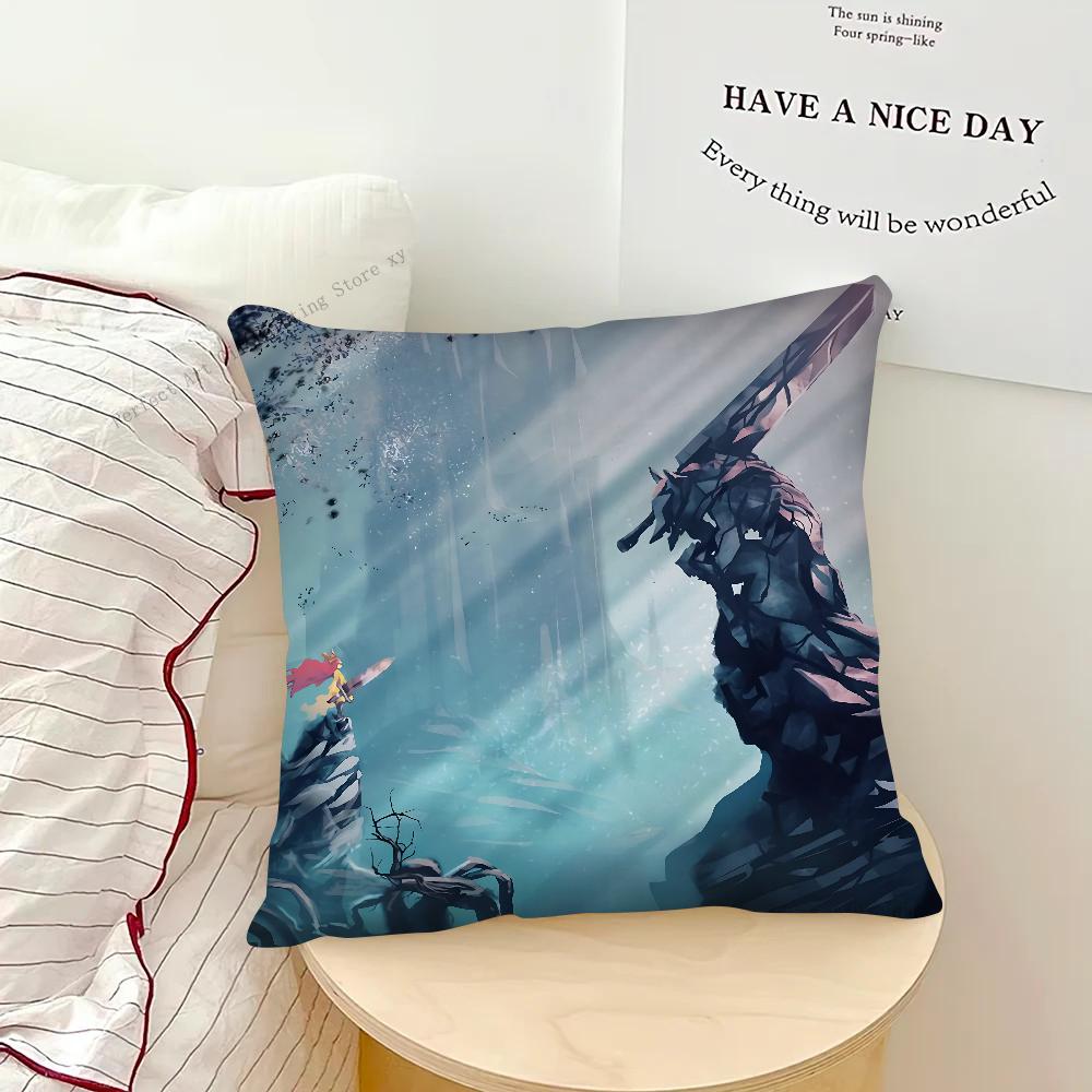 Anime BERSERK Pillow Case Square Pillow Bedroom Sofa Leisure Comfort Cushion Car Living Room Home Decoration