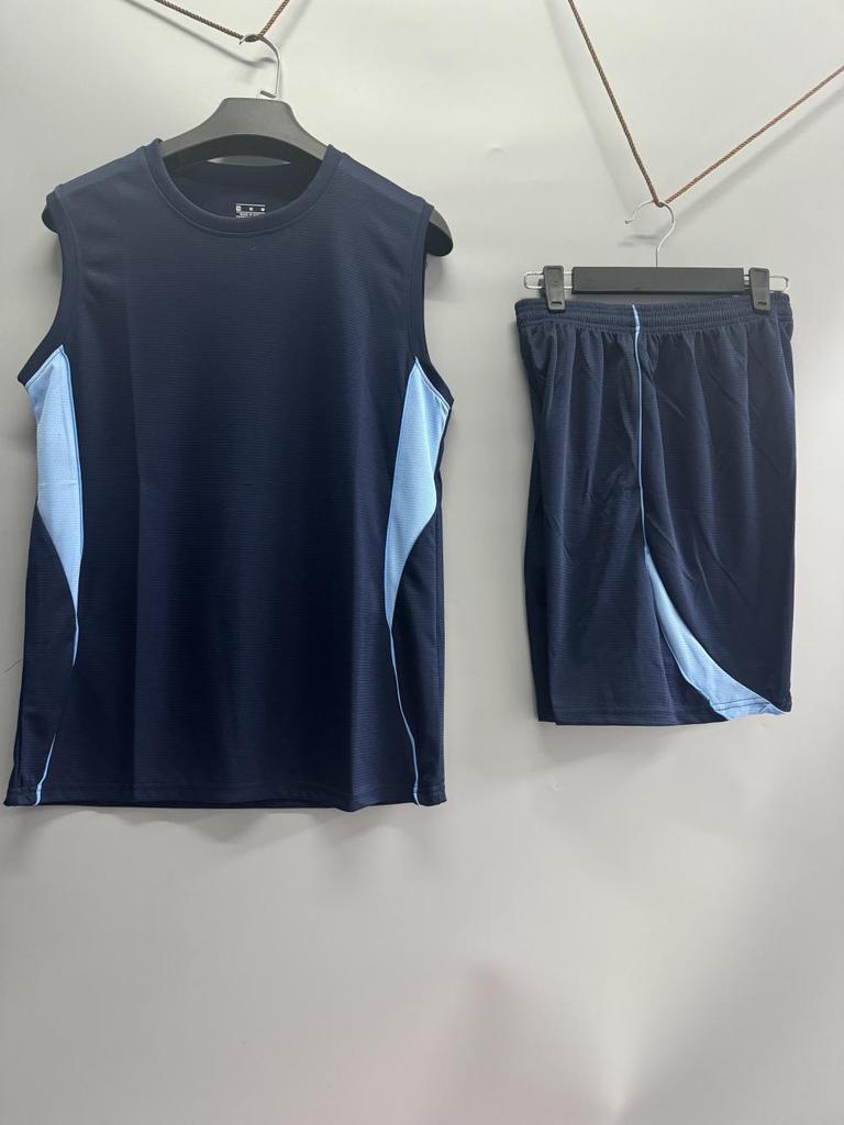 Set di abbigliamento sportivo per pallavolo: Canotta senza maniche e divisa da allenamento per ragazzi e ragazze