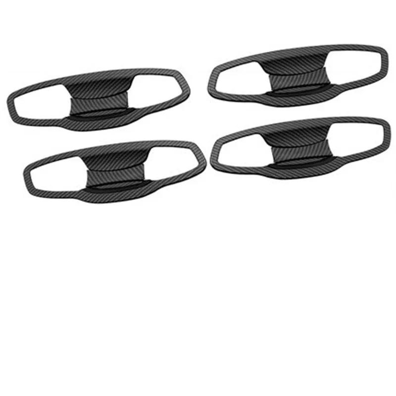 For Volkswagen VW GOLF 7 MK7 2013- Chrome Door Handle Bowl Trim Car Side Door Handle Cover Trim Sticker Styling Accessories