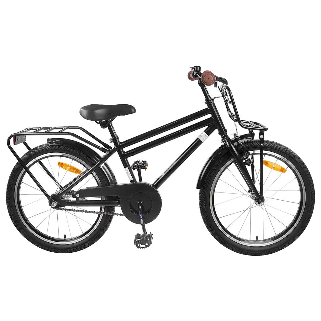 Kids  Bike 18 Inch for Ages 5 7 Black