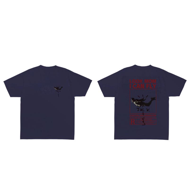 

Новинка Летняя футболка СМОТРИ МАМА Я МОГУ ЛЕТАТЬ Забавная футболка с принтом Мужская Женская Cactus Jack Swag Хип-хоп Уличная одежда Топ 4XL