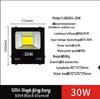 High-Power Black King Kong Outdoor LED Floodlight for Construction, Waterproof, Suitable for Basketball Courts