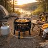 Electronic Ignition High-Power Burner 7-Core Portable Stove Camping Stove  Tourist Use
