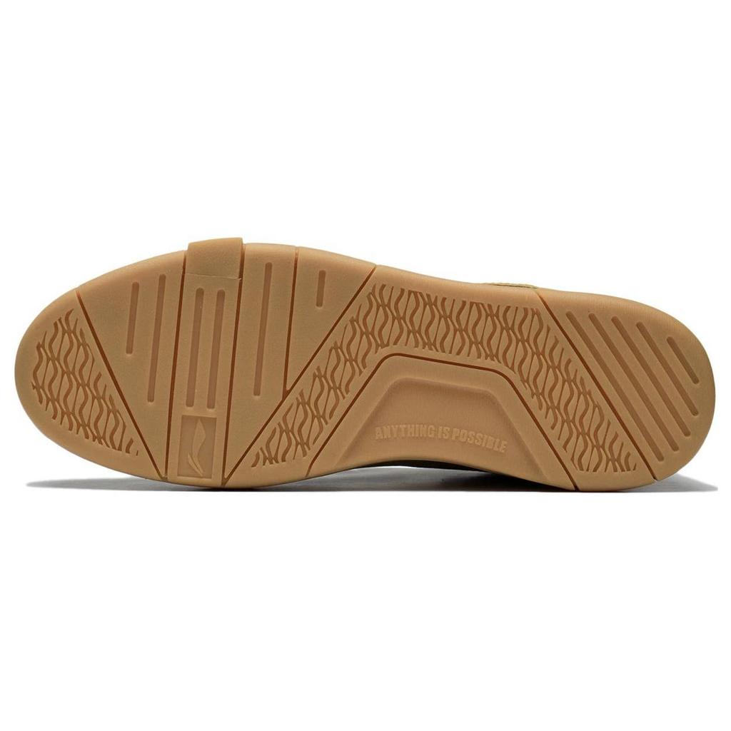 Li Ning Mittelhoch Leder Synthetikleder Rutschfest Abriebfest Rutschfest Abriebfest Mittelhoch AGCS349-1