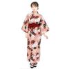 [Fuuka] Ryokan Yukata and Obi Set (2 Pieces) - Linen Yukata for Women, Plus Sizes Available, Suitable for Business Use, Sleepwear, Hot Springs,
