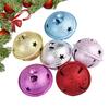 6 Pieces 30/40mm Jingle Bells Christmas Five-point Stars Bells Matte Iron Bells, for Christmas Party Decorations