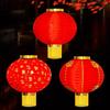 Round Shape Chinese Lantern Red Hanging Lantern  for Wedding Party Decorations