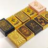 Conjunto de Cartas de Tarô à Prova d'Água com Folha de Ouro e Manual de Instruções