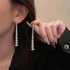 Korean Sparkling Diamond Tassel Long Style, Niche Personality, Versatile, High-end Design, Earring Earrings