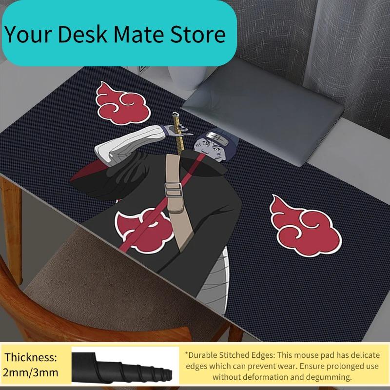 Mouse Pad Naruto Anime Gamer Gaming Accessories Varmilo Mouse Pads Keyboard PC Computer Desk Mat XXL Carpet Mousepad