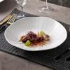 Ruhan Minimalist White Ceramic Plate
