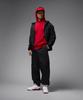 Nike Jordan Brooklyn Draft Pants M - Black:Gym Red / Ib1047-010