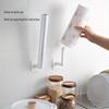 Home Multifunctional Hook Kitchen Pot Lid Cup Paper Towel Roll Hanging Rack Wall Free Punch L-Shaped Large Storage Hook