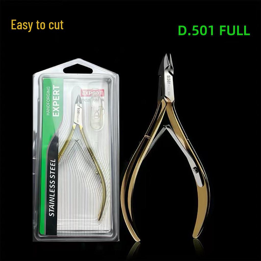 Easy Cut D.501 Stainless Steel Cuticle Nipper: Professional Nail Trimming Tool