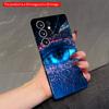2DFlat Samsung Phone Case Neon Eye Data Stream Phone Case Applicable To Galaxy S22 S23 S24 S25ULTRA S26 A12 A13 A14 A15 A16