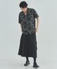 Ladeuedisyeon Rayon Culotte Cargo Pants_Black [Belt Included]
