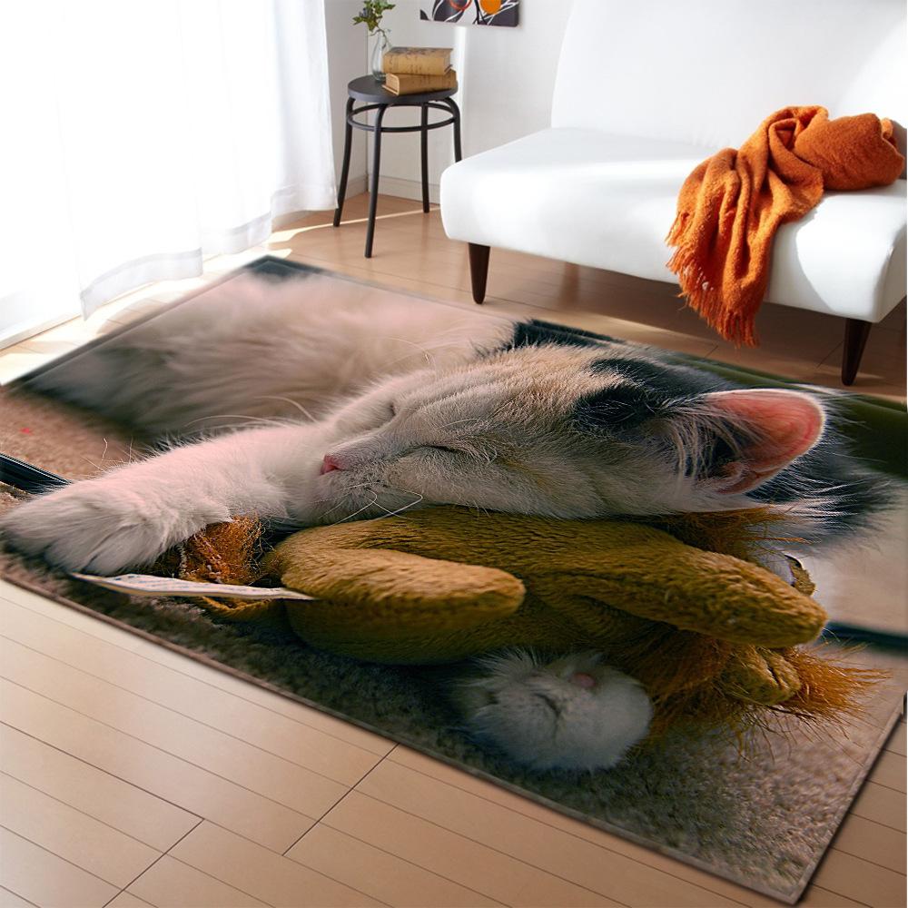Animal Large Carpet Feather Wind Bedroom Floor Mat