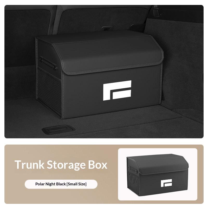 Suitable for ROX 01 Rox ADAMAS car trunk storage box folding storage box large capacity storage box Small Black