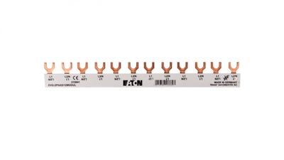 Connection Busbar 2P 63A 10mm2 Fork (12 Modules) EVG-2PHAS/12MODUL 215641