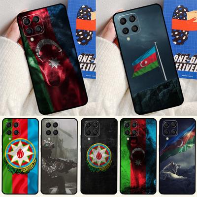 Azerbaijan Flag For Samsung Galaxy M33 M13 M14 M12 M32 M52 M31 M55 M15 M11 M21 M35 M53 M34 M54 M06 M16 Case