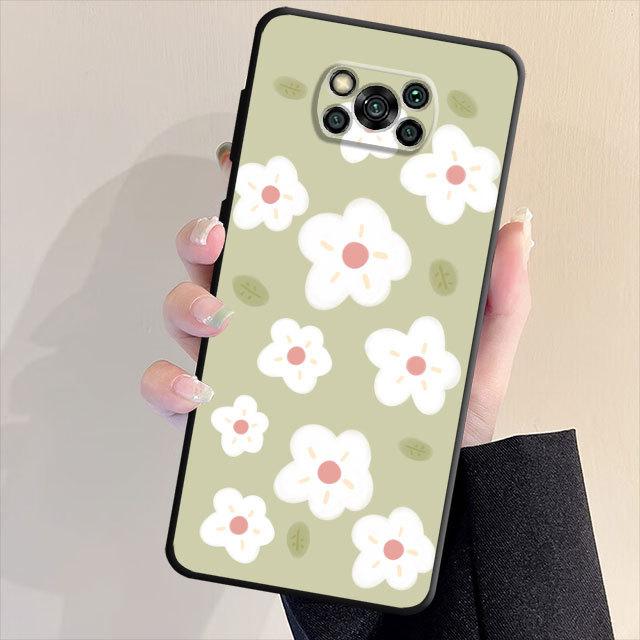 

Силиконовый матовый чехол для Samsung Galaxy S21 S22 S20 Note 20 Ultra 10 Plus 8 9 S23 S22 Ultra 5g Note20 S20 с милым цветочным чехлом Samsung Note 8