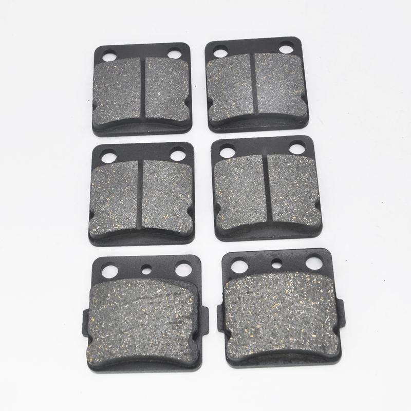 Brake Pads for Yamaha Warrior 350 YFM350 1989-2004 YFZ 350 Banshee YFS 200 Blaster Front Rear Brakes