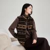 SOFSIL Women's Vintage Fair Isle Jacquard Vest