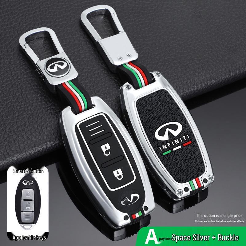 Infiniti Schlüsselhülle: Kompatibel mit Q50L, Q70, QX50, QX60, FX35 - Metallgehäuse & Schlüsseltasche
