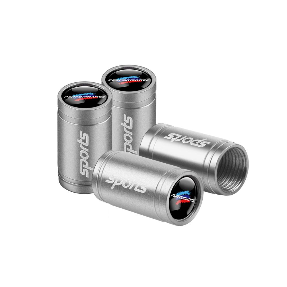 Auto Emblem Wheel Tire Valve Cover Dust Cover for Bmw E46 E90 E60 F10 F30 E39 E36 F20 E87 G30 E92 E91 X5 M E90 Car Accessories