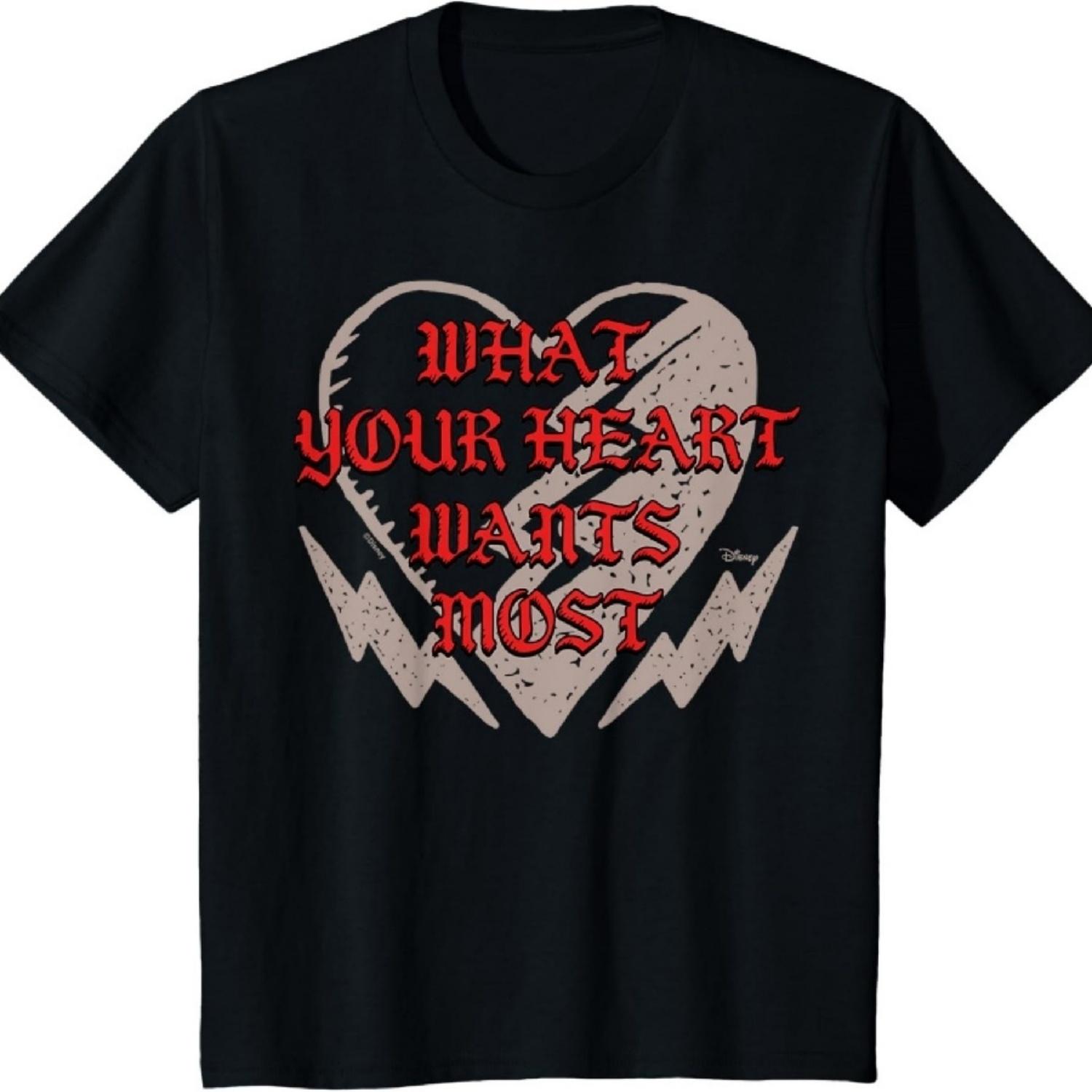 

Descendants 4 - The Rise Of Red What Your Heart Wants Most T-Shirt S