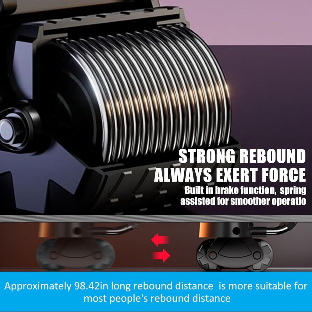 Elbow Support Automatic Rebound Abdominal Wheel Ab Roller for Abdominal Exercise Machine Abs Workout Equipment